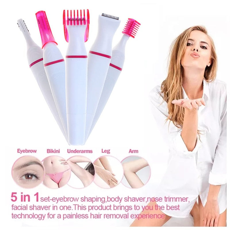 5-in-1 Multifunctionele Ontharingscombo