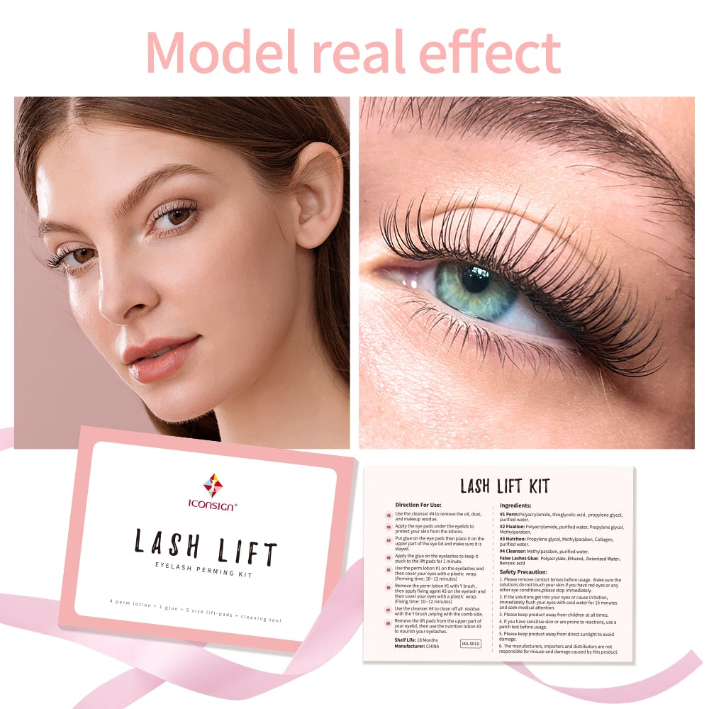 ICONSIGN Lash Lift Wimperlift Kit