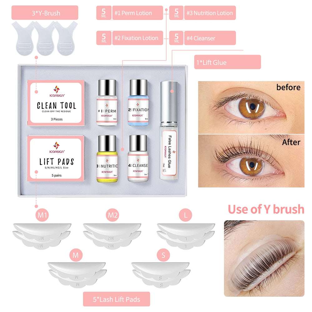 ICONSIGN Lash Lift Wimperlift Kit