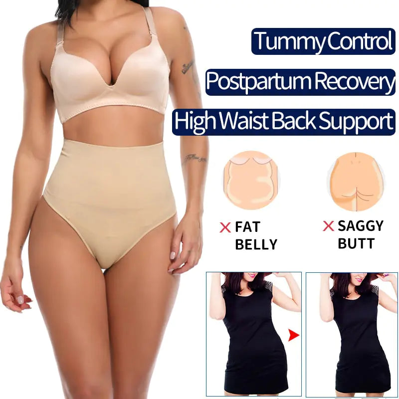 Hoge Taille Panty Voor Vrouwen Met Buikcontrole